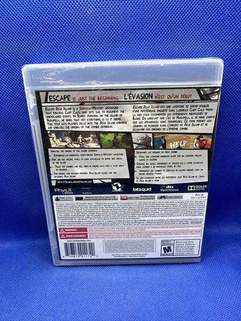Escape Dead Island (Sony PlayStation 3, 2014) Brand New Factory Sealed