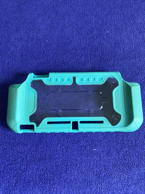 Nintendo Switch Shockproof Ergonomic Protective Case - Teal Blue Unbranded