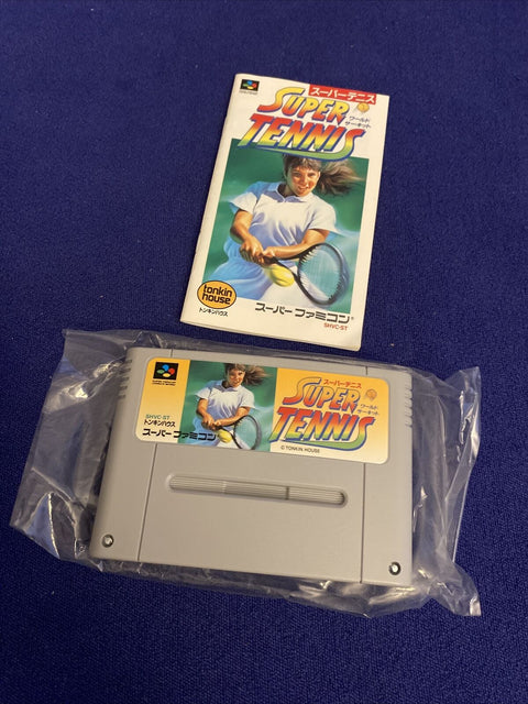 Super Tennis (Super Famicom SFC SNES) Japan Import Complete CIB