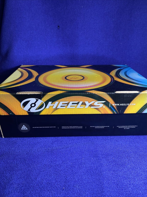 Heelys Black Youth Unisex Sneakers Shoes - US Size Youth 5 Womens 6 - Like New!