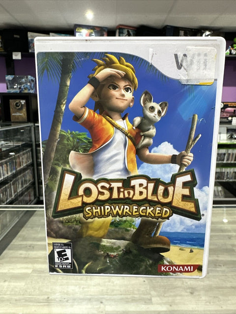 Lost in Blue: Shipwrecked (Nintendo Wii, 2008) CIB Complete Tested!
