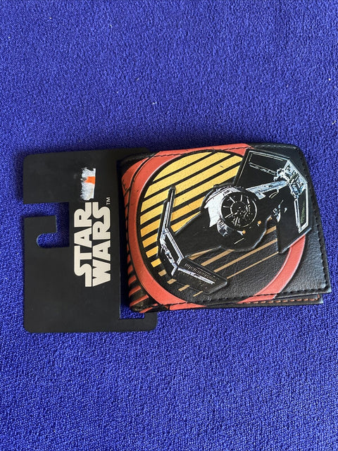 NEW! Star Wars Galactic Empire Tie Advanced Bi Fold Wallet - NWT