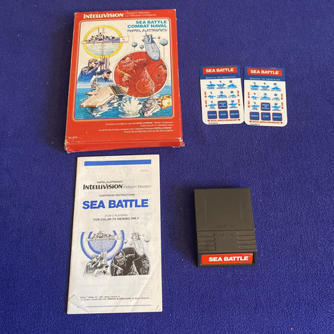 Lot Of 9 Intellivision Game Lot - All Complete CIB w/ Overlays