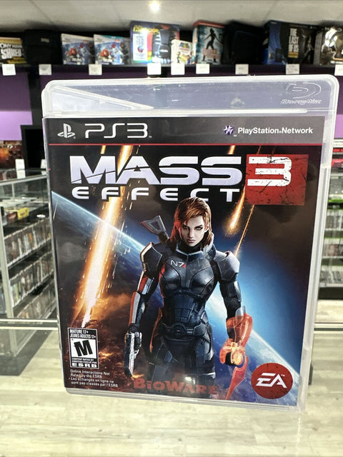 Mass Effect 3 (Sony PlayStation 3, 2012) PS3 CIB Complete Tested!