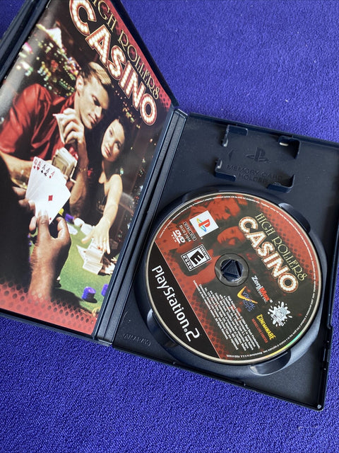 Casino PS2 Game Lot - High Rollers, Hard Rock - CIB Complete, Tested!
