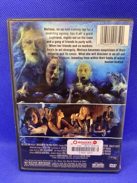 Invasion of the Pod People (DVD, 2010, Unrated) Widescreen - Blue Cover