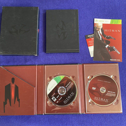 Hitman: Absolution Professional Edition (Microsoft Xbox 360) W/ Art Book Tested
