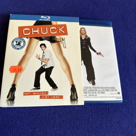 Chuck: Complete First + Second Season (Blu-Ray, 2009) Season 1 And 2 Lot