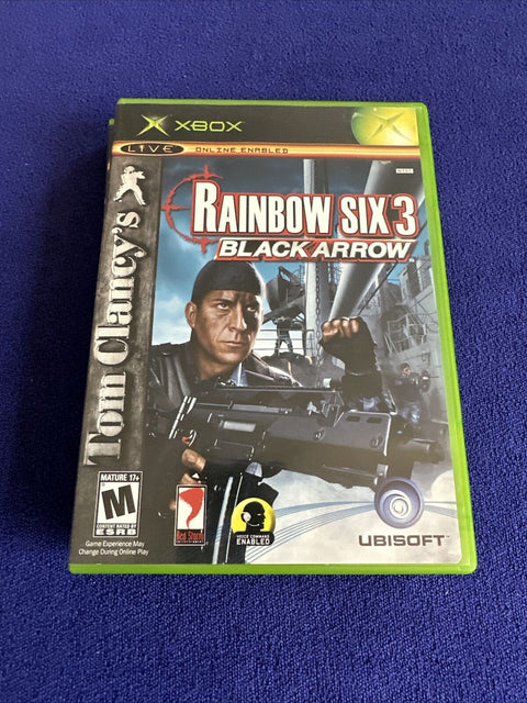 Rainbow Six 3, Black Arrow + Lockdown Original Xbox Lot Of 3 - Tested!