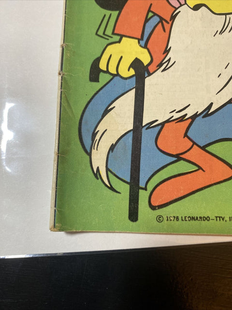 Underdog No. # 8 1976 - Gold Key Comics - w/ Board + Bag!