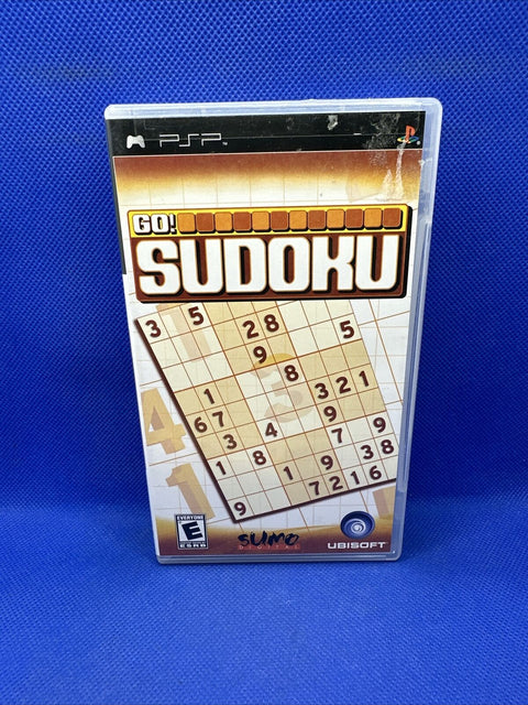 GO SUDOKU (SONY PSP)  CIB Complete - Tested!