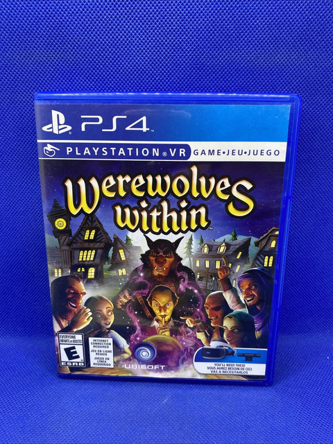 Werewolves Within (Sony Playstation 4, 2016) Playstation VR PS4 - Tested!