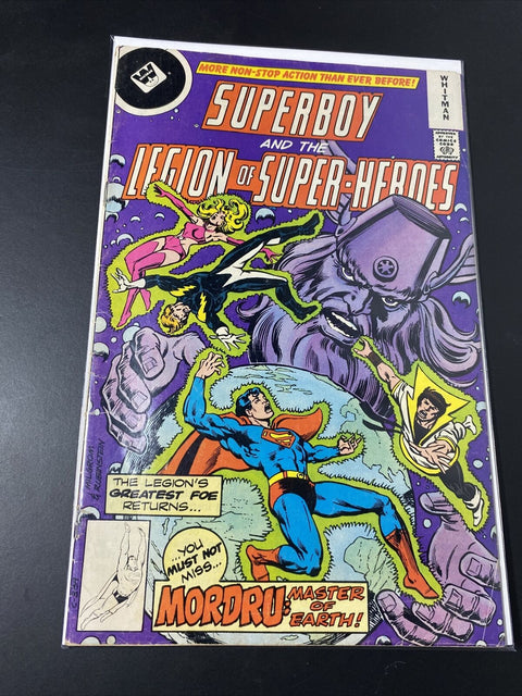 Superboy And The Legion Of Super Heroes No. # 245 1978 DC Comics - Whitman Cover