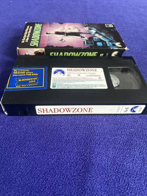 Shadowzone (VHS, 1990) Outer Space Alien Horror Cult Classic