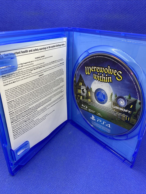 Werewolves Within (Sony Playstation 4, 2016) Playstation VR PS4 - Tested!