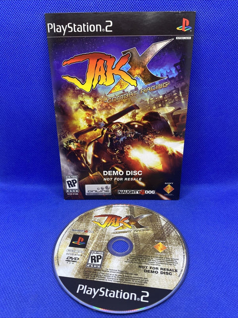 Jak X: Combat Racing (Demo Disc) (Sony PlayStation 2) PS2 w/ Sleeve - Tested!
