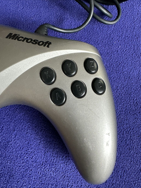 Microsoft Controller SideWinder Game Pad Pro Working 100% USB PC Controller