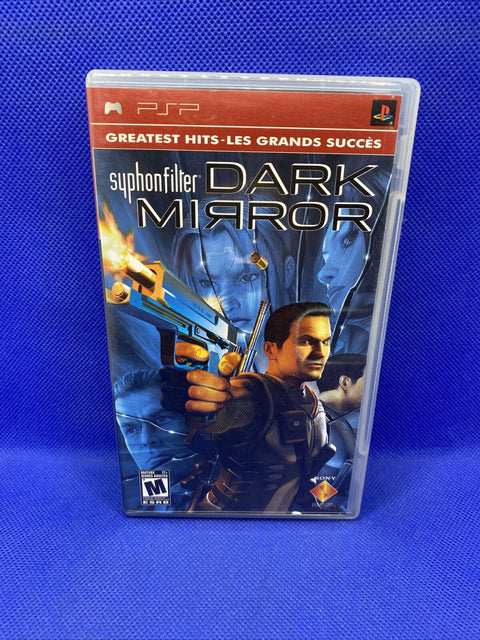 Syphon Filter Lot - Logan's Shadow Dark Mirror (Sony PSP) CIB Complete - Tested!
