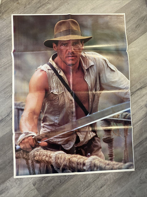 Sci-Fi Blockbusters Magazine Vol. 1 No. 3 1984 2 Posters Star Trek Indiana Jones
