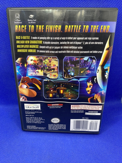 Rayman Arena (Nintendo GameCube, 2002) No Manual - Tested!