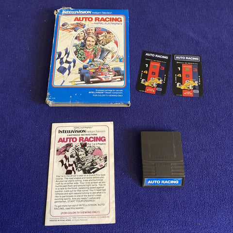 Lot Of 9 Intellivision Game Lot - All Complete CIB w/ Overlays