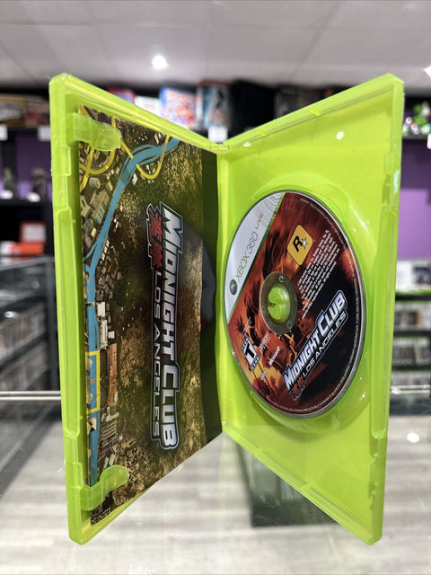 Midnight Club: Los Angeles (Microsoft Xbox 360, 2008) Tested with Map!