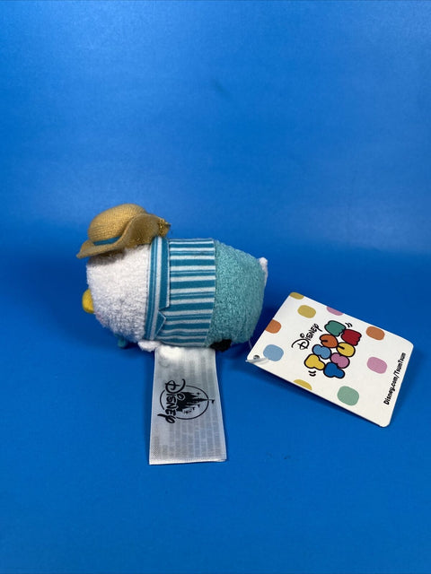NEW! Disney Tsum Tsum 3.5” Mini Plush - Main Street USA Donald Duck - Dapper Dan
