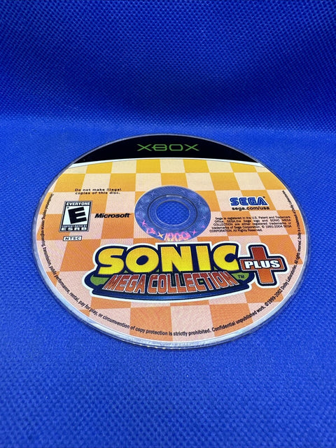 Sonic Mega Collection Plus - Black Label (Microsoft Original Xbox) Complete!