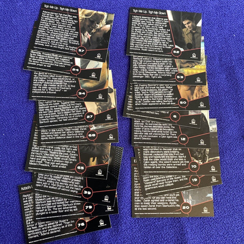 Lot of Battlestar Galactica Cards - 18 Cards Assorted