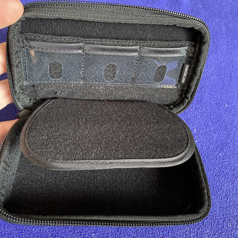 Blue Hard Case Protective Carry Bag Pouch For Nintendo 3DS w/ Zipper - Horico