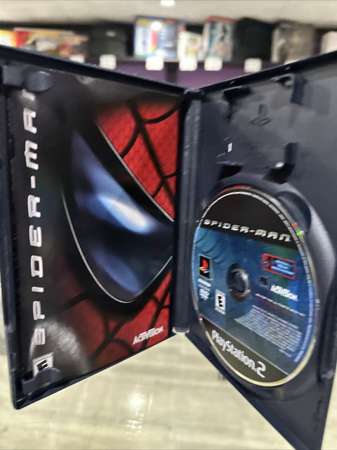 Spider-Man (Sony PlayStation 2, 2002) PS2 CIB Complete Tested!