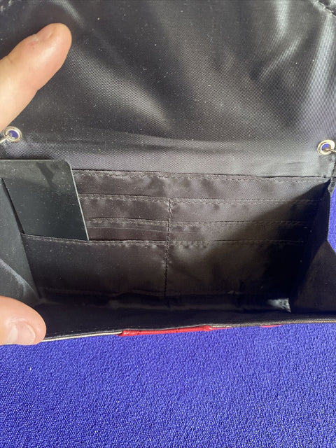 NEW! Star Wars Mandalrian Mandalore Boba Fett Faux Leather Purse Wallet + Chain