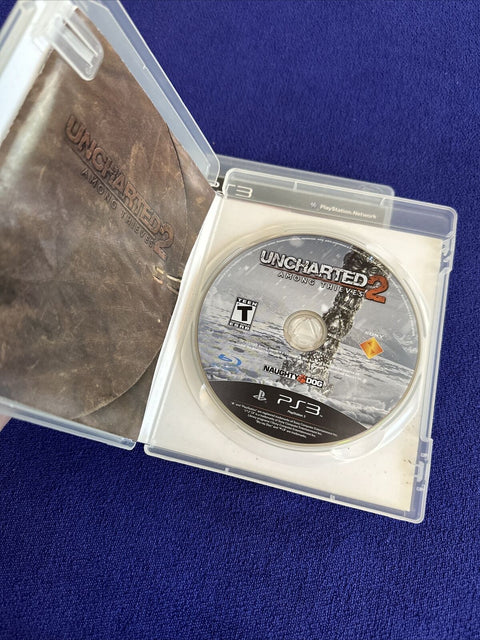 Uncharted 1 2 3 Black Label Trilogy Lot (PlayStation 3, PS3) Complete + Tested!