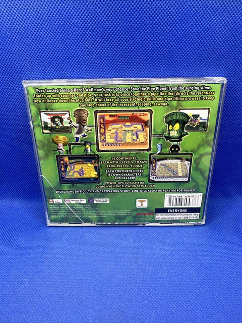 Pipe Dreams 3D (Sony PlayStation 1, 2001) PS1 CIB Complete - Tested!