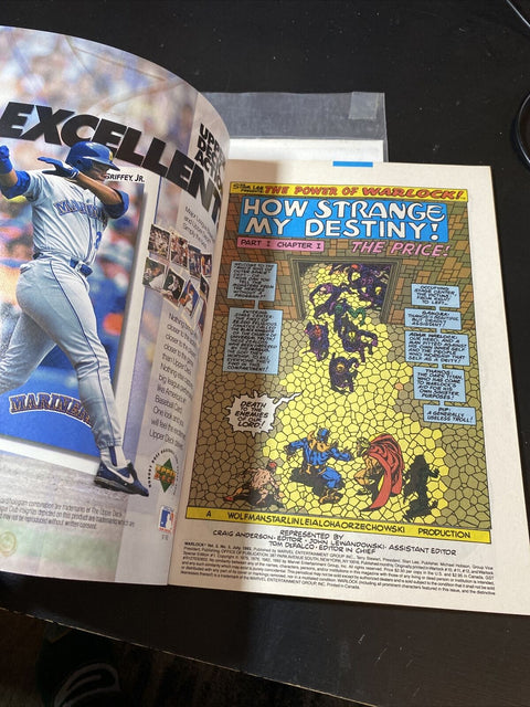 Warlock Vs. The Magus No. # 3 1992 - Marvel Comics Thanos Appearance!