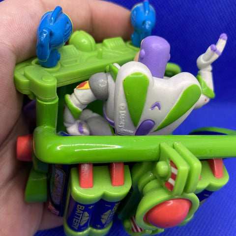 Buzz Lightyear Space Ranger Spin RETIRED Disney Parks Diecast Metal Toy Figure