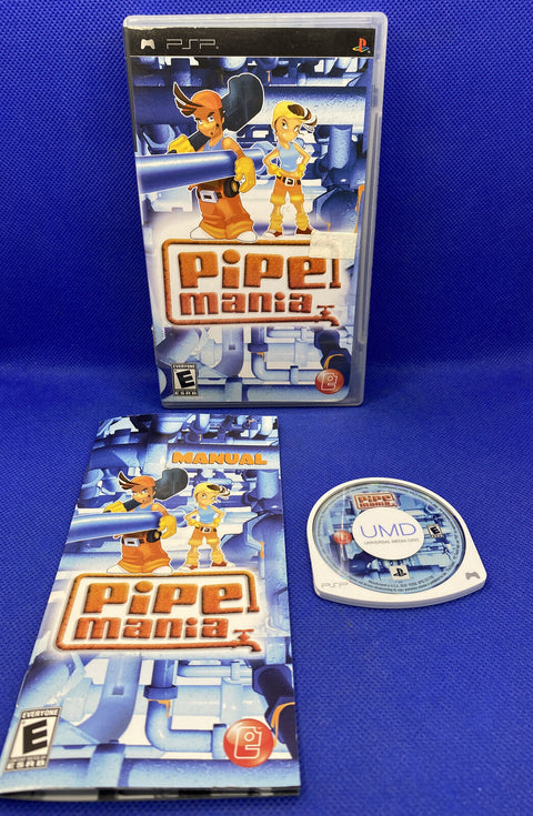 Pipe Mania (Sony PSP, 2008) CIB Complete, Tested!