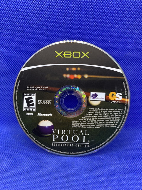 Virtual Pool: Tournament Edition (Microsoft Original Xbox, 2005) Complete Tested