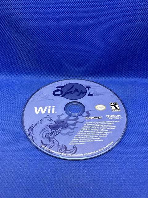 Okami (Nintendo Wii, 2008) CIB Complete - Tested!