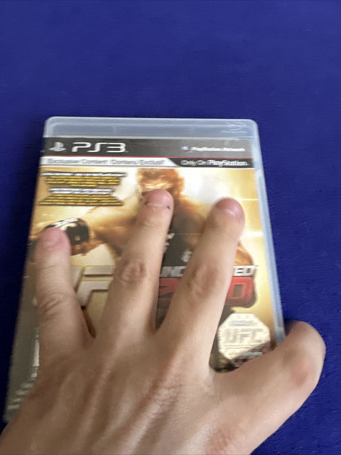 UFC Undisputed 2009 2010 PS3 Lot (Sony PlayStation 3) Tested!