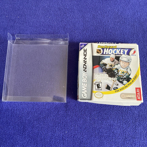 Backyard Hockey (Nintendo Game Boy Advance, 2003) GBA In Box w/ Poster Tested!