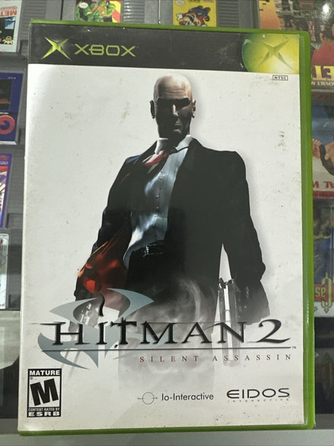 Hitman 2 Silent Assassin (Microsoft Original Xbox 2003) Complete Tested!
