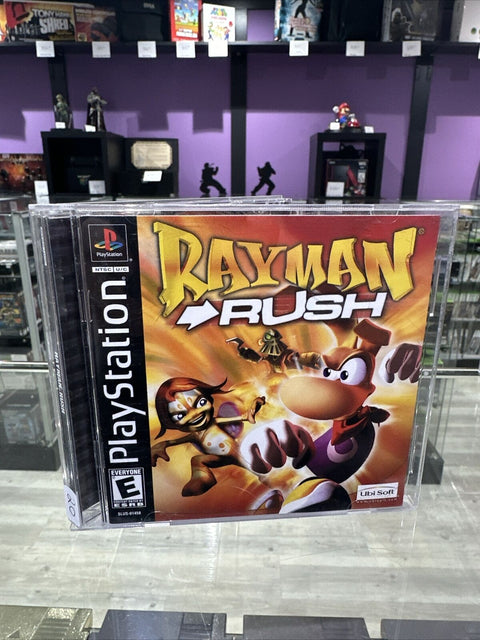 Rayman Rush (Sony PlayStation 1, 2002) PS1 CIB Complete Tested!