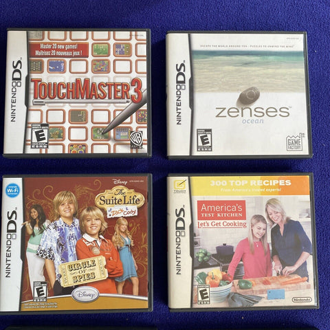 Nintendo DS Game Lot Of 9 Games - Tested!