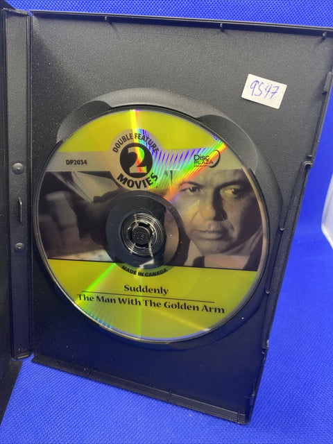 Suddenly + The Man With The Golden Arm (DVD) Frank Sinatra Double Feature 2-Pack