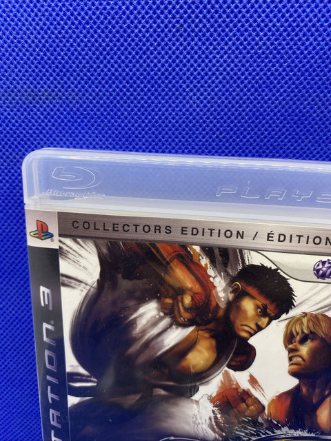Street Fighter IV 4 Collectors Edition (Sony PlayStation 3, 2009) PS3 Complete