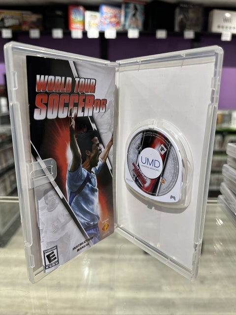 World Tour Soccer 06 (Sony PSP, 2006) CIB Complete Tested!