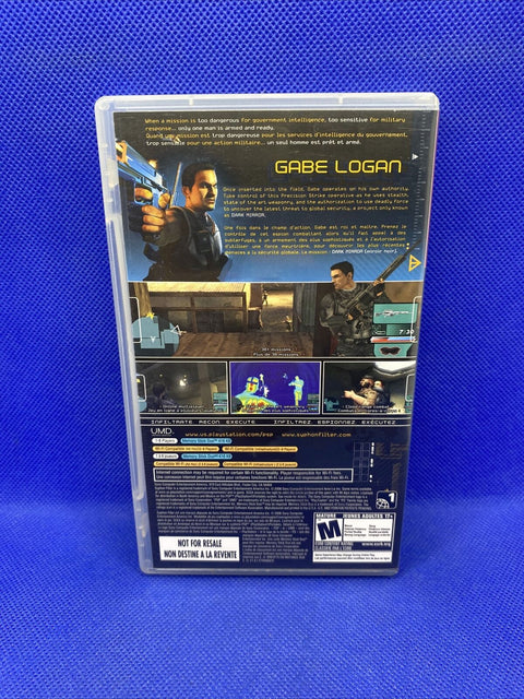 Syphon Filter Lot - Logan's Shadow Dark Mirror (Sony PSP) CIB Complete - Tested!