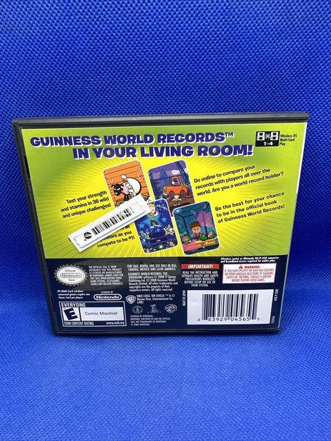 Guinness Book of World Records The Video Game (Nintendo DS) NDS Complete Tested