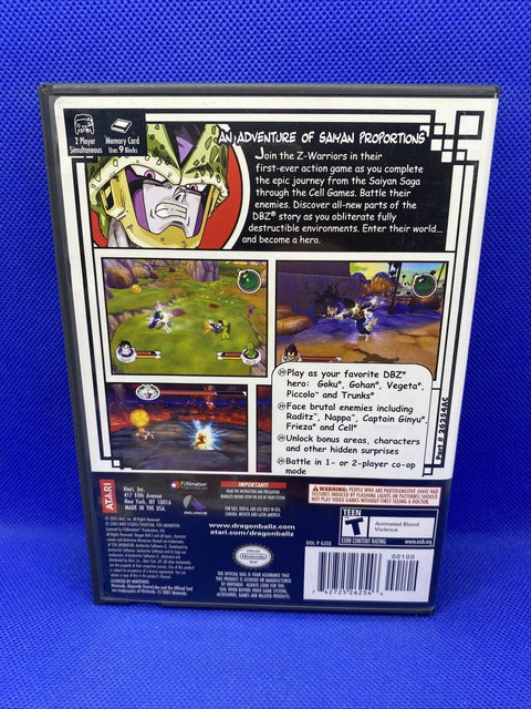 Dragon Ball Z: Sagas (Nintendo GameCube, 2005) CIB Complete - Tested!